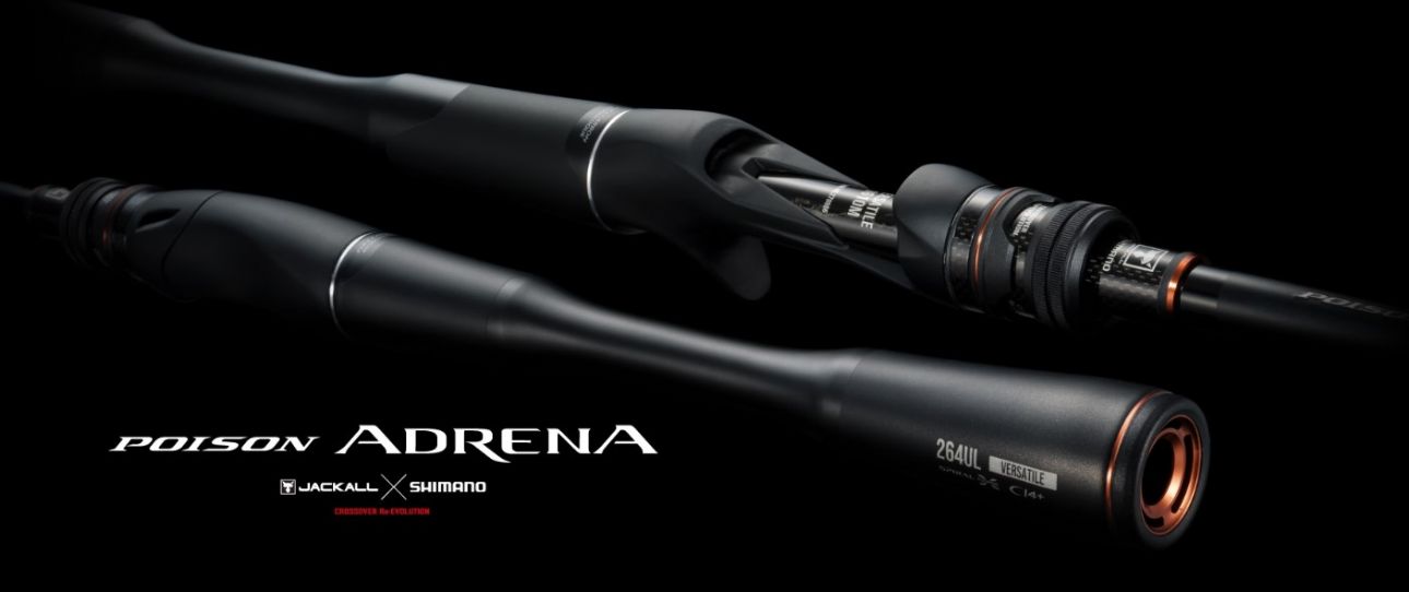 Shimano 24 Poison Adrena Spinning Rods from PredatorTackle